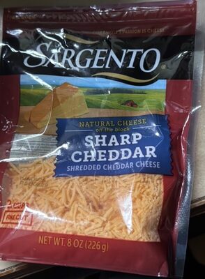 Sargento Shredded Cheese Sharp Cheddar 16 oz